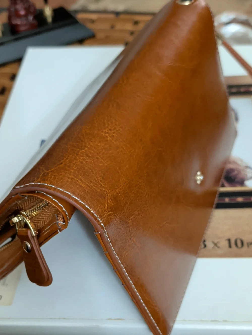 Funtor Wallet Wristlet - Tan